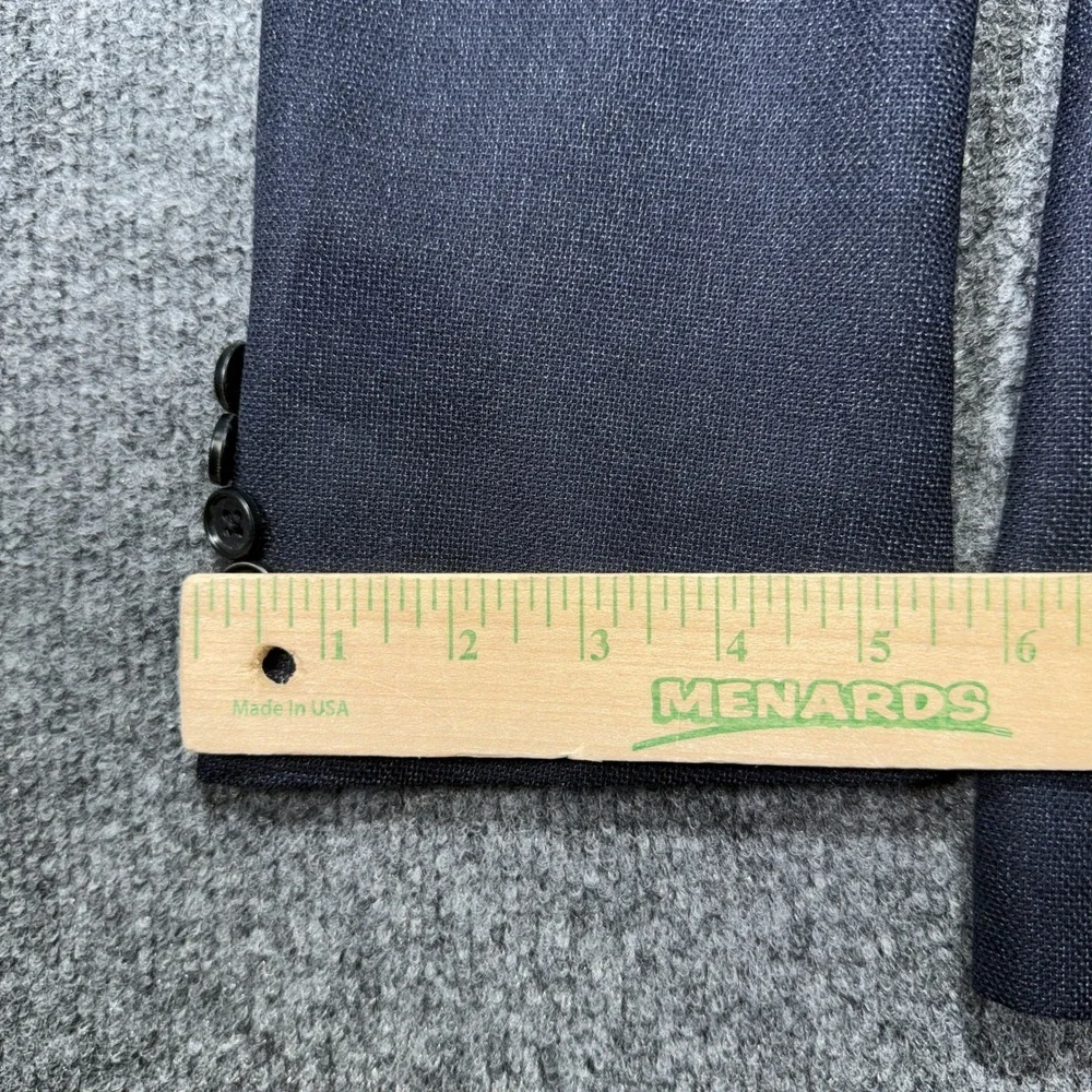 Bonobos Unlined Standard Fit Blazer Mens 40R Navy Blue Marlane Italian Fabric